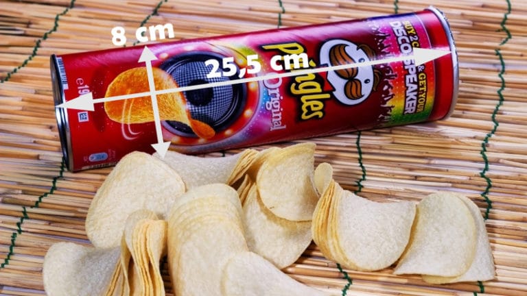 How Many Inches Is A Pringles Can